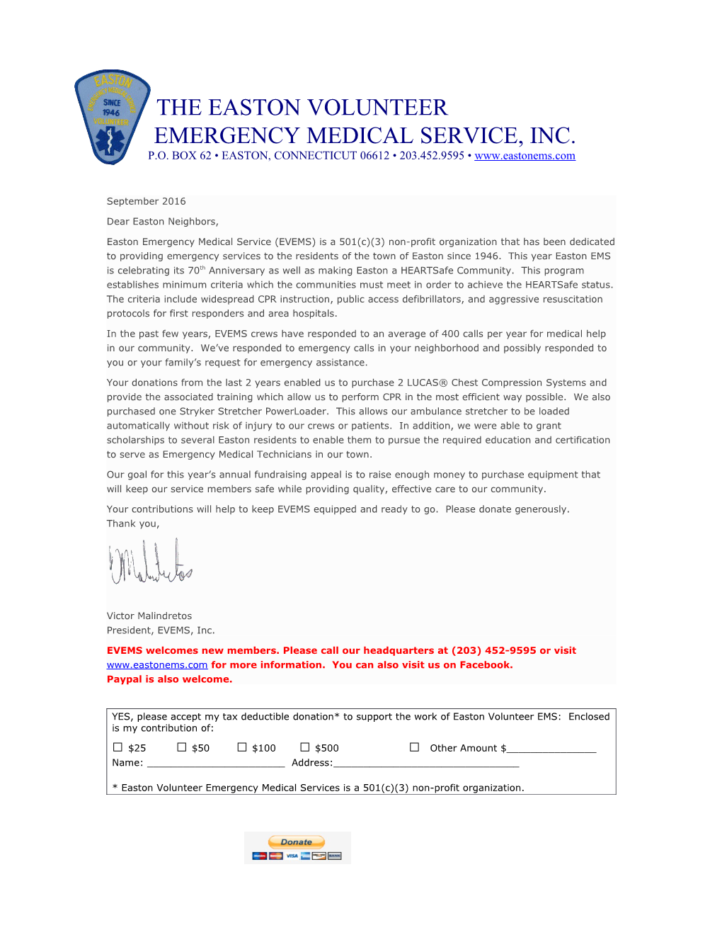 Emergency Medical Service, Inc