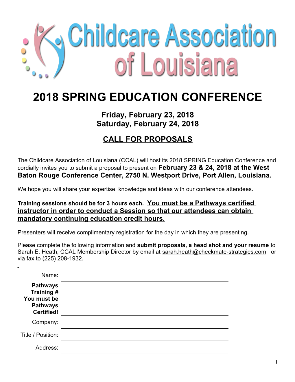 Childcare Association of Louisiana