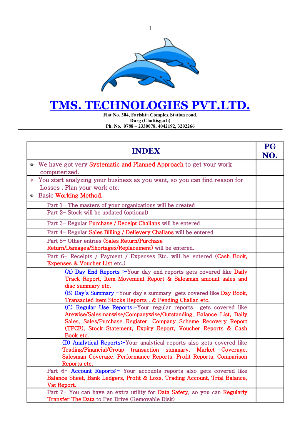 Tms. Technologies Pvt.Ltd