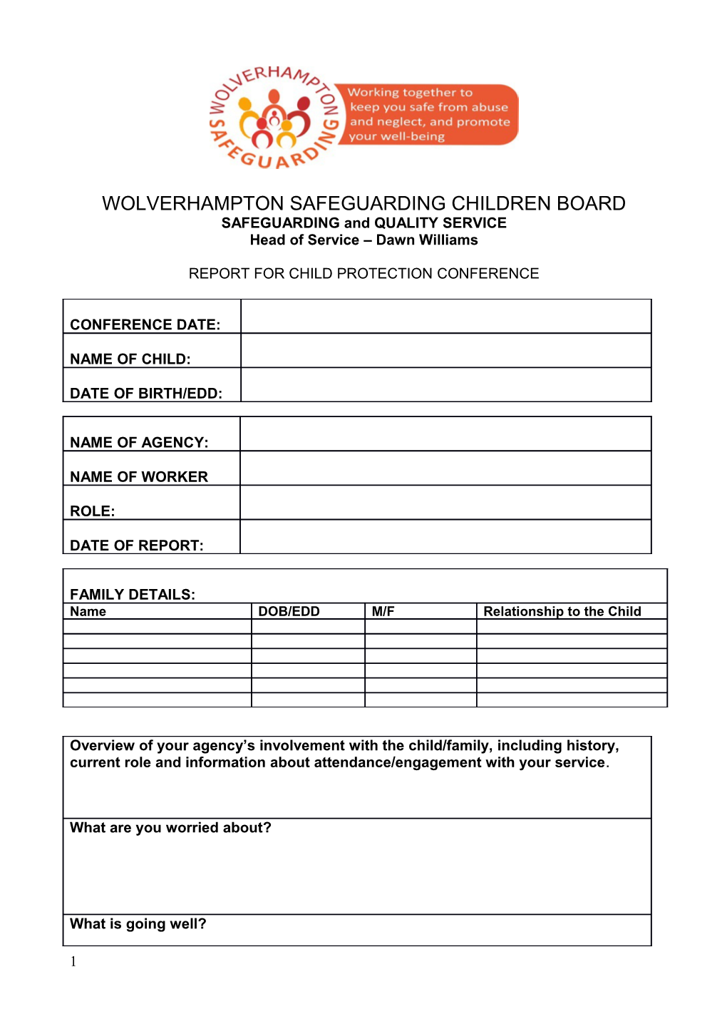 Wolverhampton Safeguarding Children Board