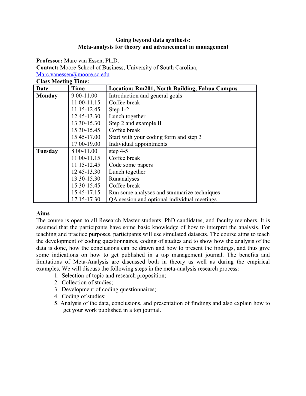 Meta-Analysis for Theory and Advancement in Management