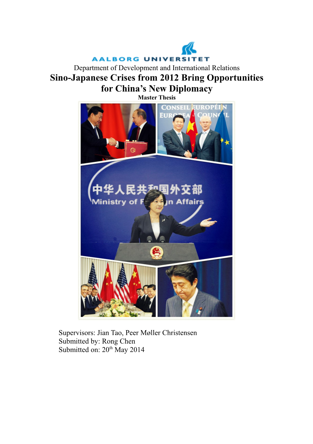 Sino-Japanese Crises from 2012 Bring Opportunities for China S New Diplomacy