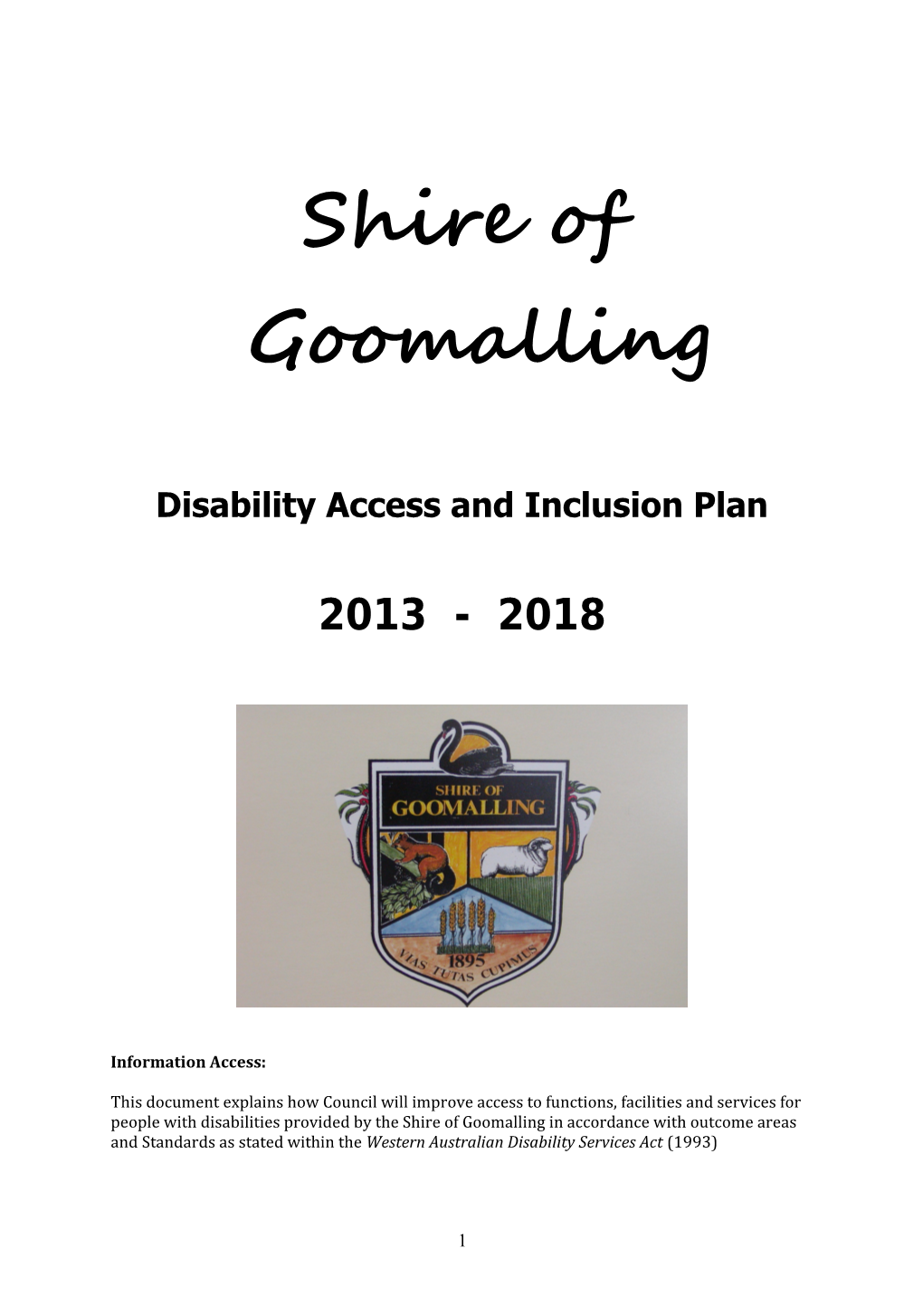 Disability Access and Inclusion Plan s2