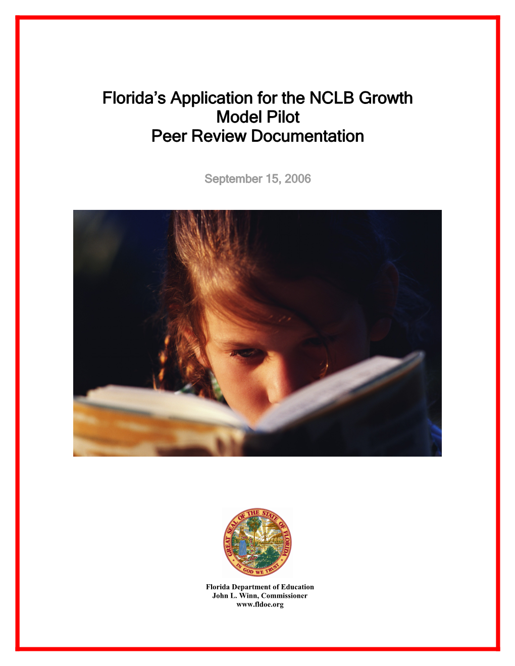 Florida's Growth Model Proposal Revisions (PDF)