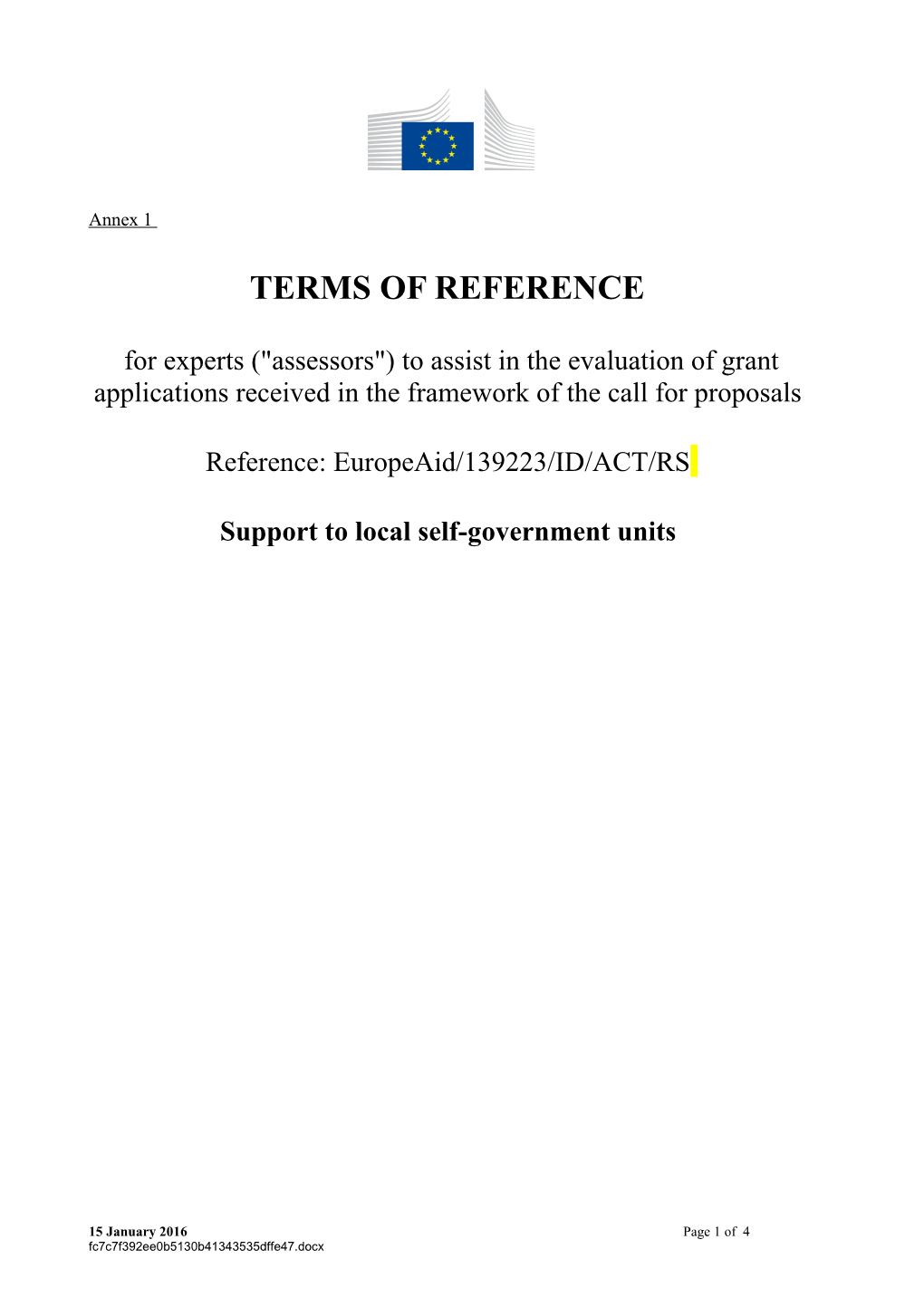 Terms of Reference s7