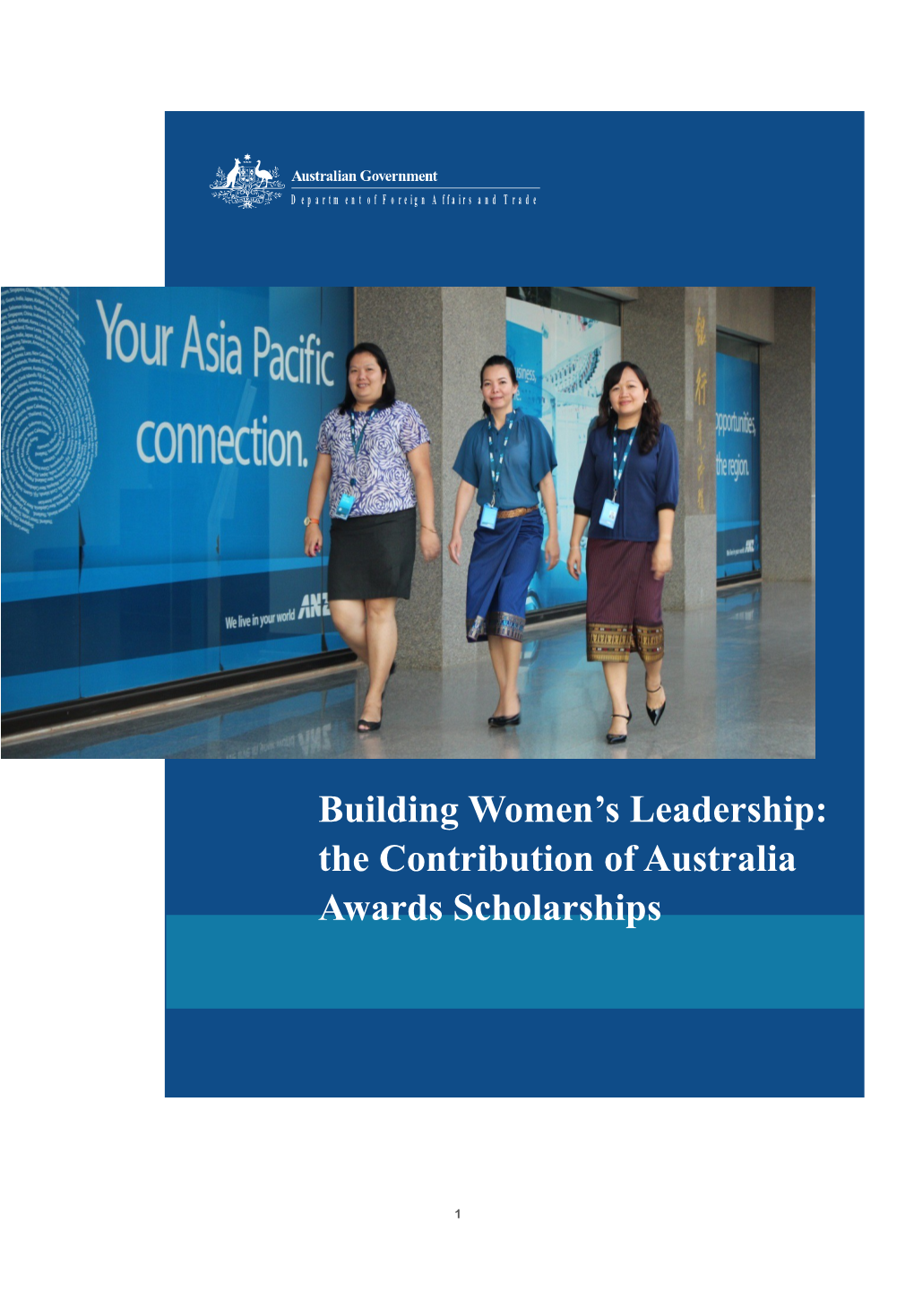 Building Women S Leadership: the Contribution of Australia Awards Scholarships