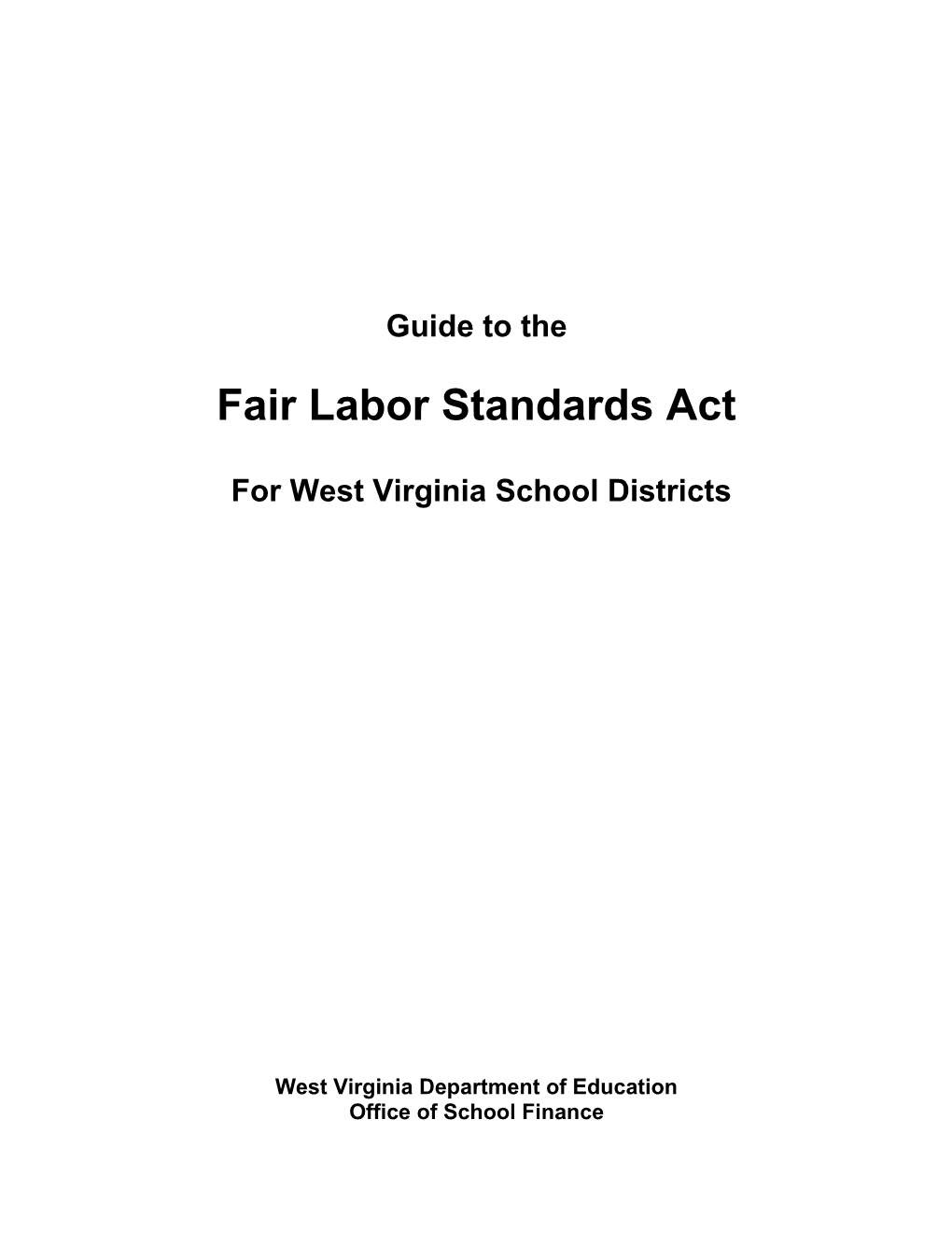 Fair Labor Standards Act