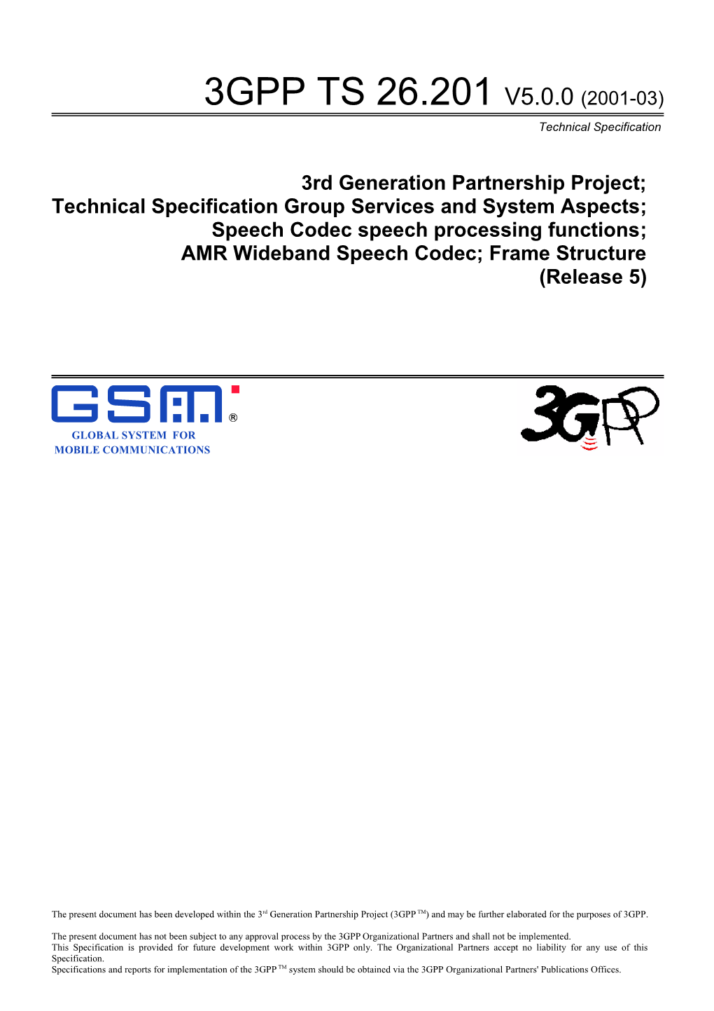 Technical Specification Group Services and System Aspects; s2