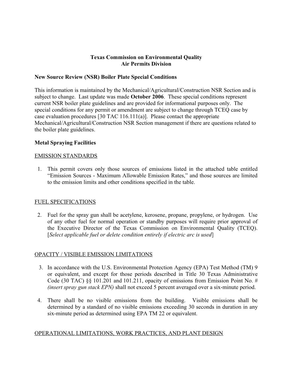 Texas Commission on Environmental Quality s17