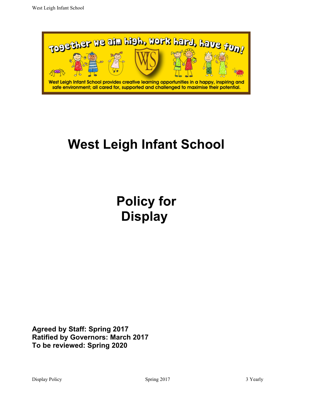 West Leigh Infant School