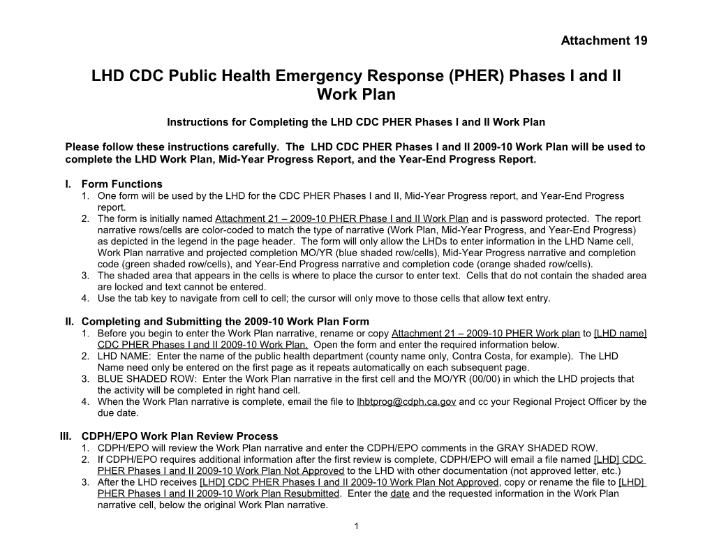 LHD CDC Grant and GF Local Pandemic Influenza Application s1