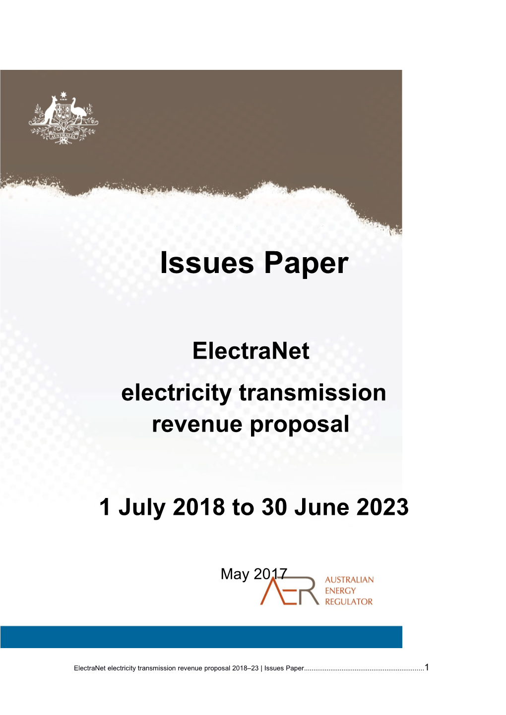 Electricity Transmission Revenue Proposal