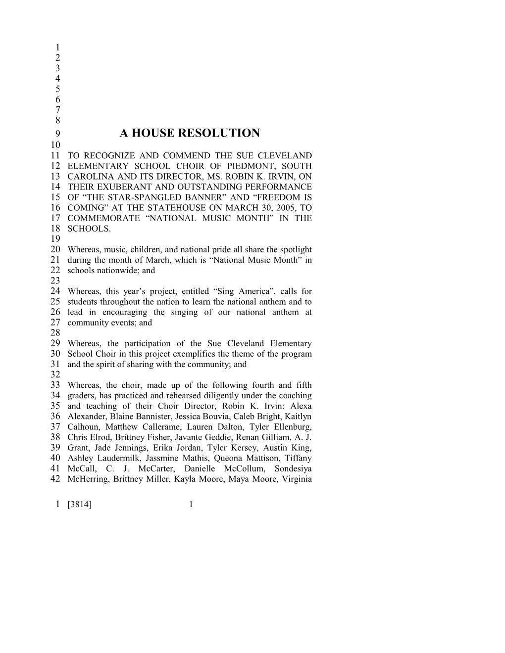 A House Resolution s8