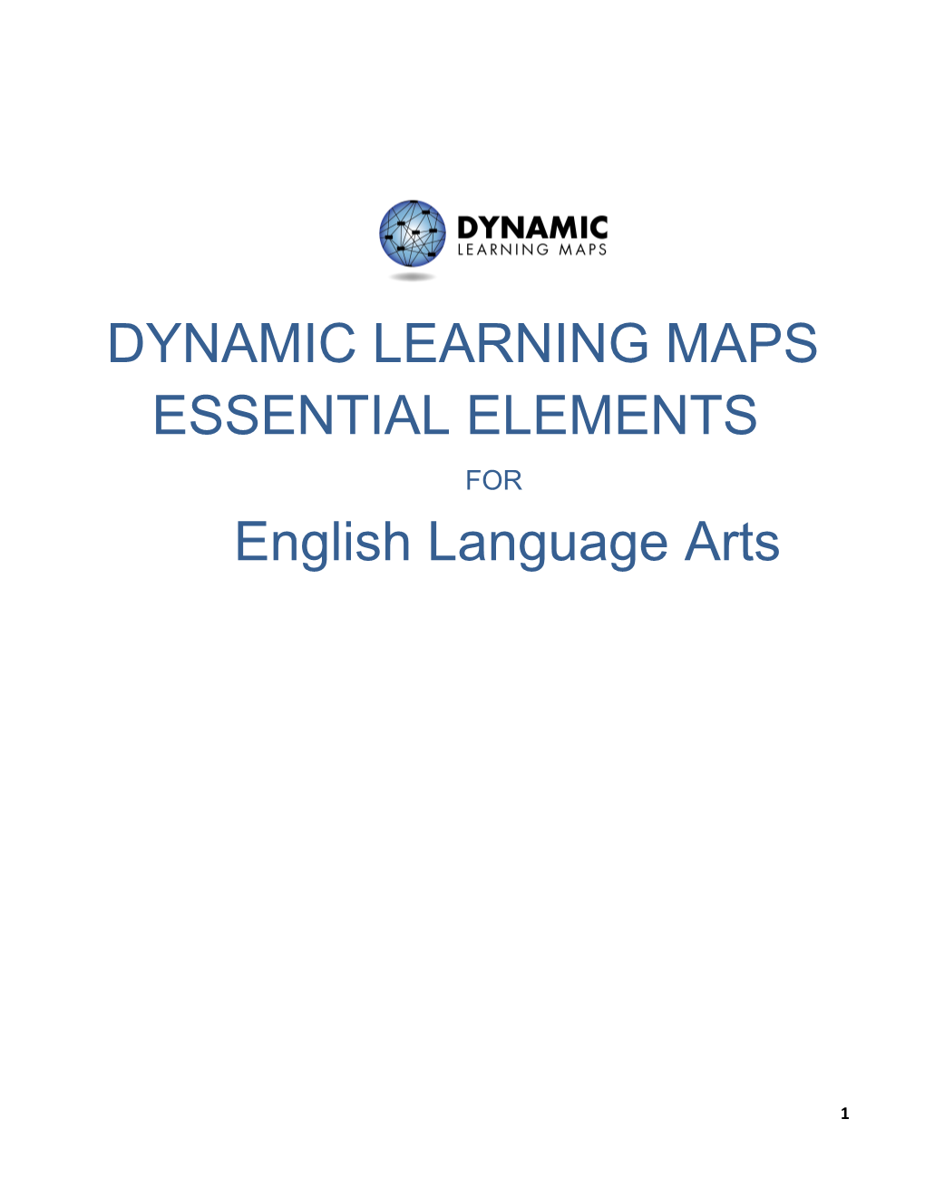 DLM Essential Elements - ELA