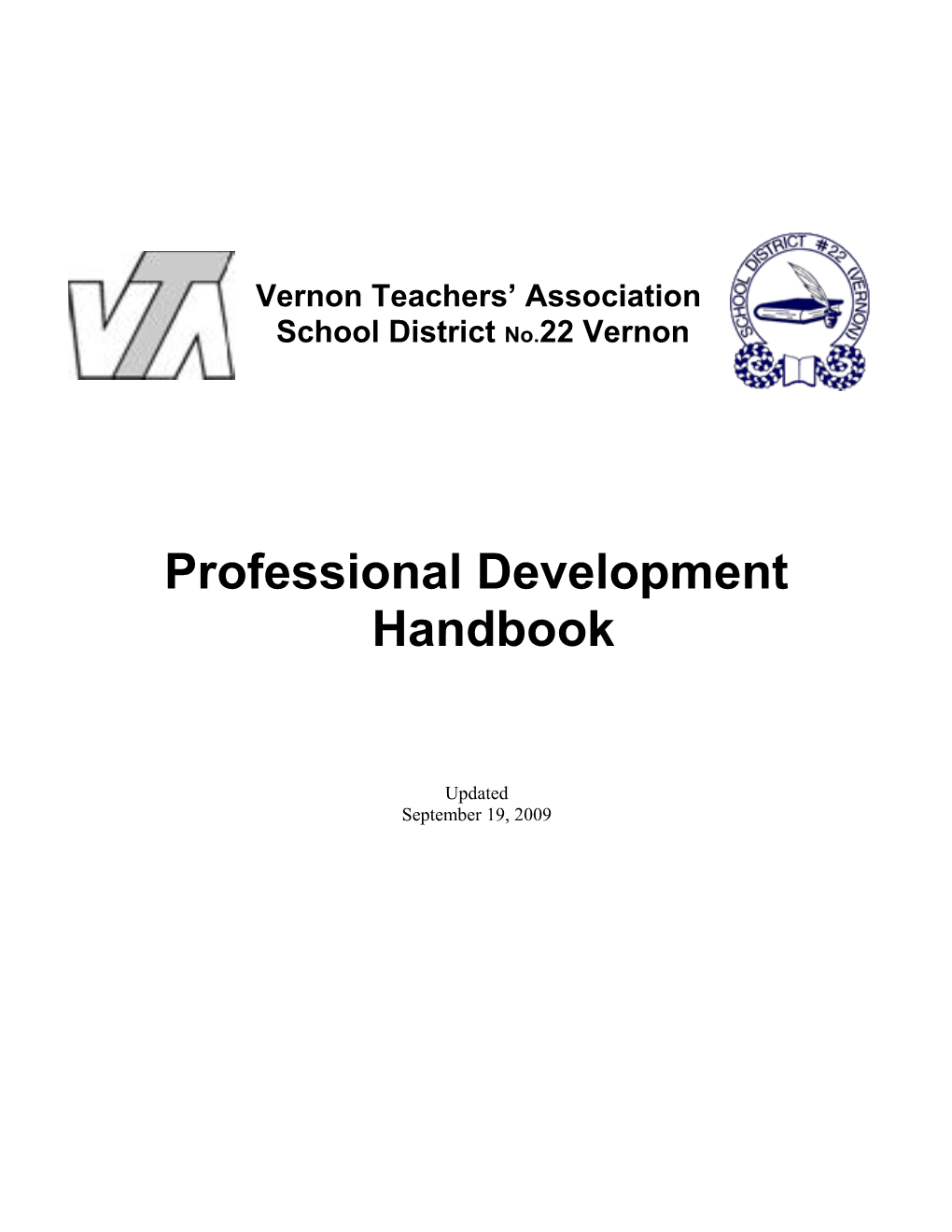 Professional Development Handbook