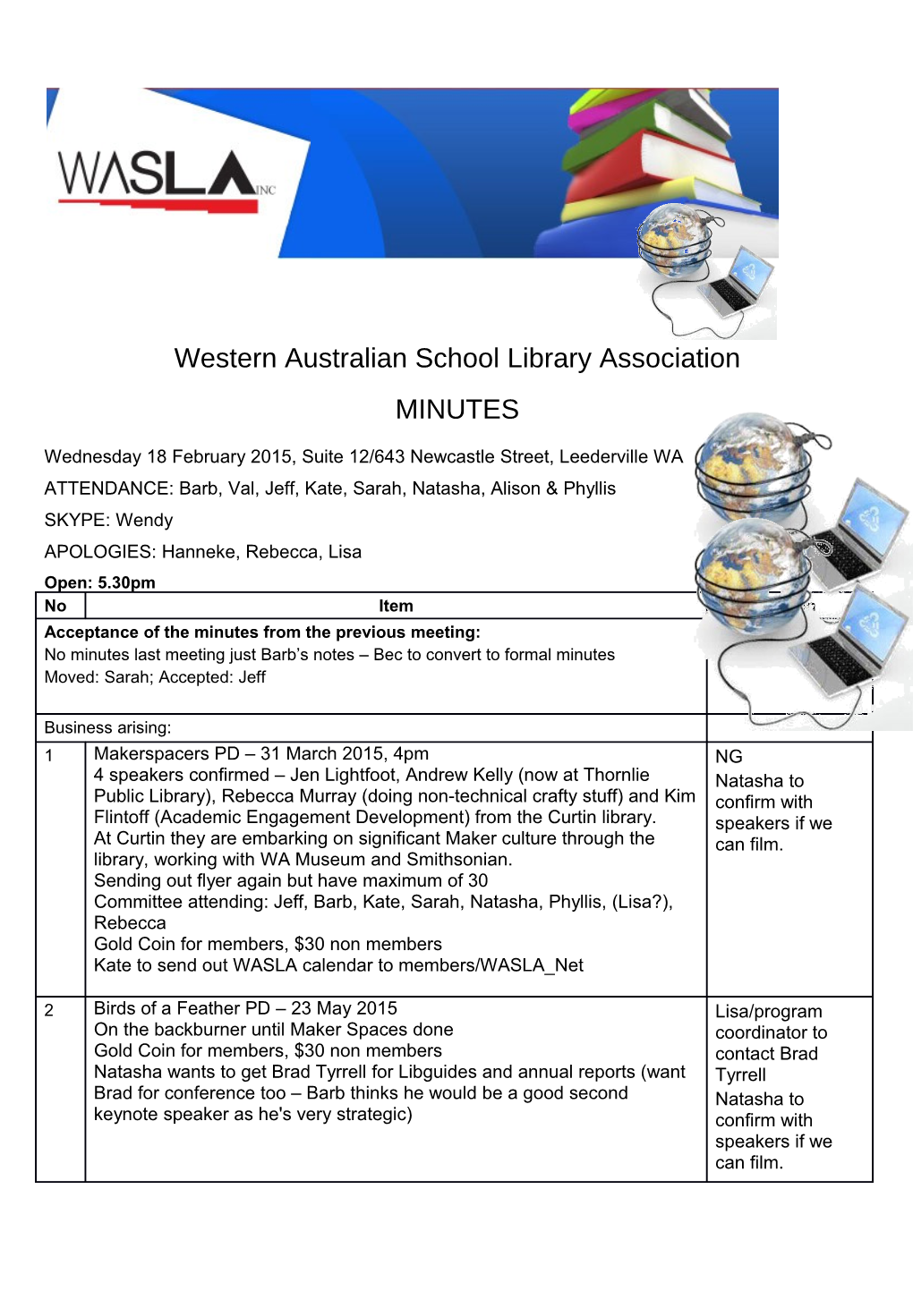 Western Australian School Library Association