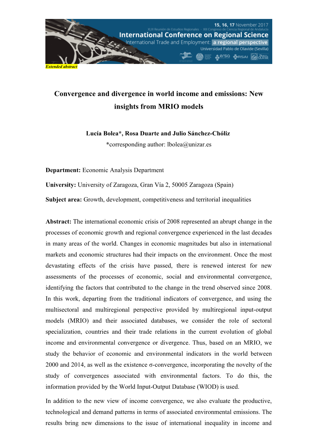 Convergence and Divergence in World Income and Emissions: New Insights from MRIO Models