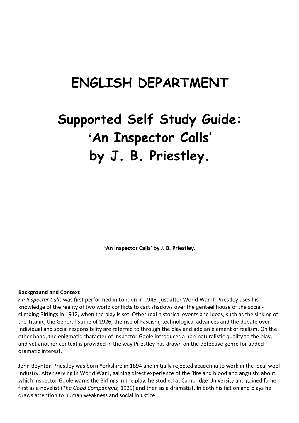 Supported Self Study Guide