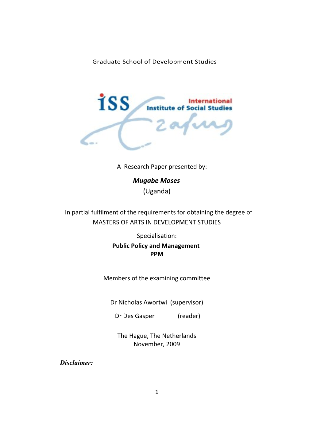 ISS Research Paper Template s4