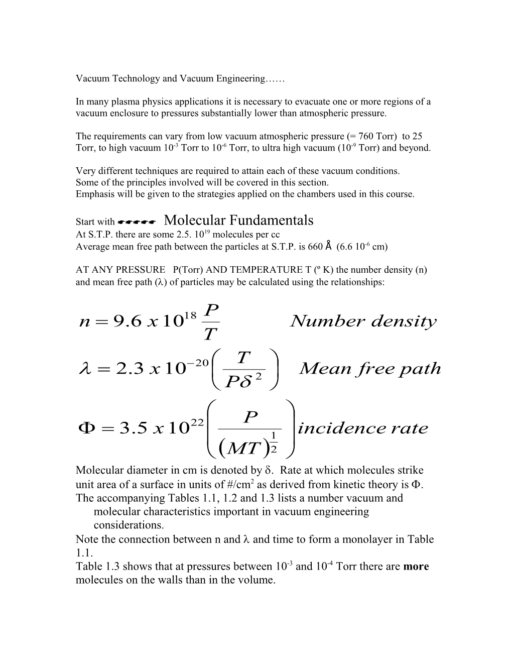 Vacuum Technology And Vacuum Engineering……