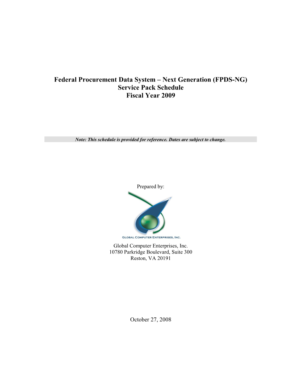 Federal Procurement Data System Next Generation (FPDS-NG)