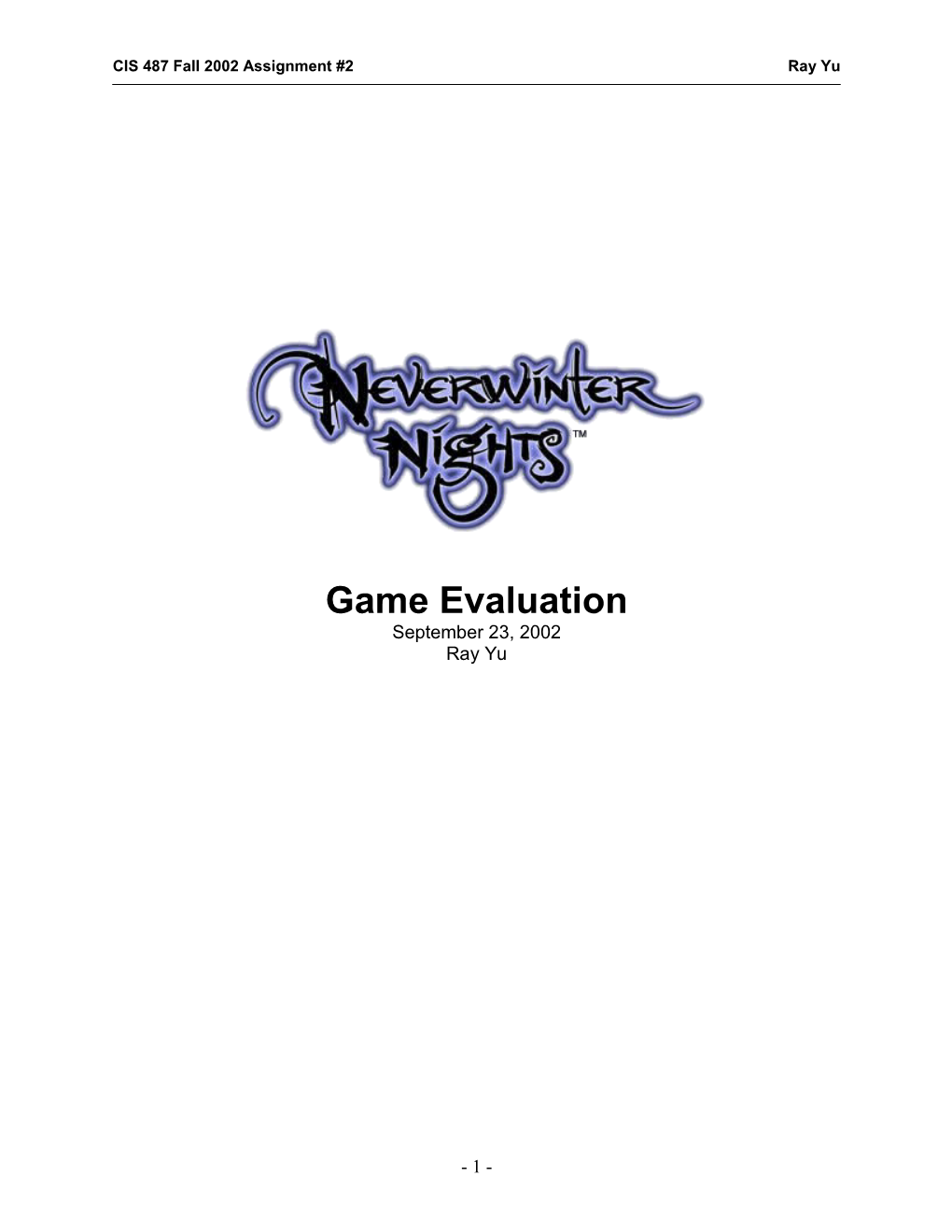 Currently, Neverwinter Nights Is Priced at $49.99 at Most Major Retailers