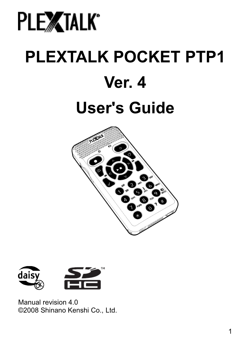 Plextalk Pocket Ptp1