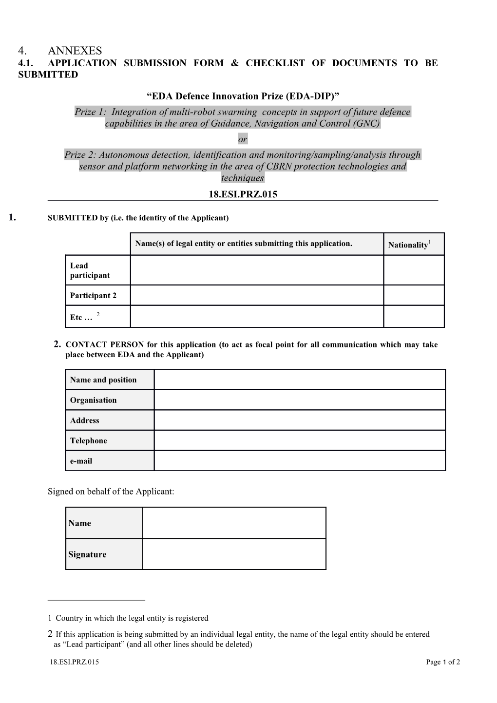 4 10 2 Cahier Des Charges Open Procedure En July2010 s1