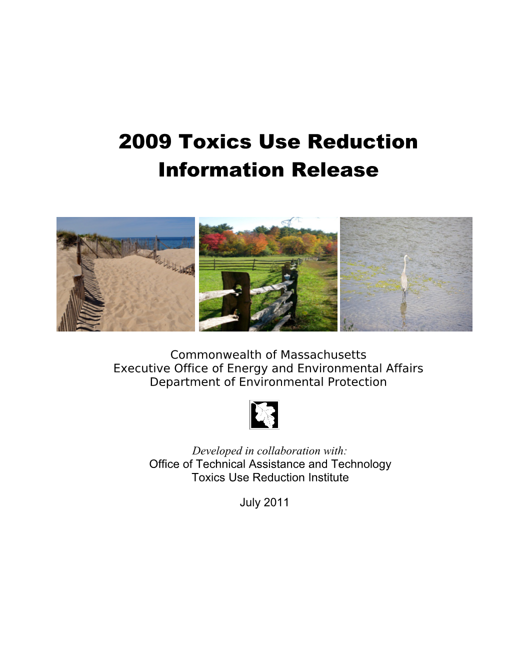 2009 Toxics Use Reduction