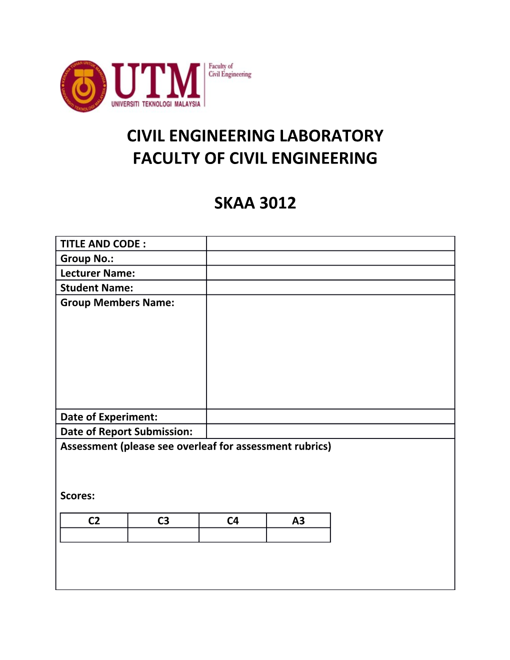 Civil Engineering Laboratory