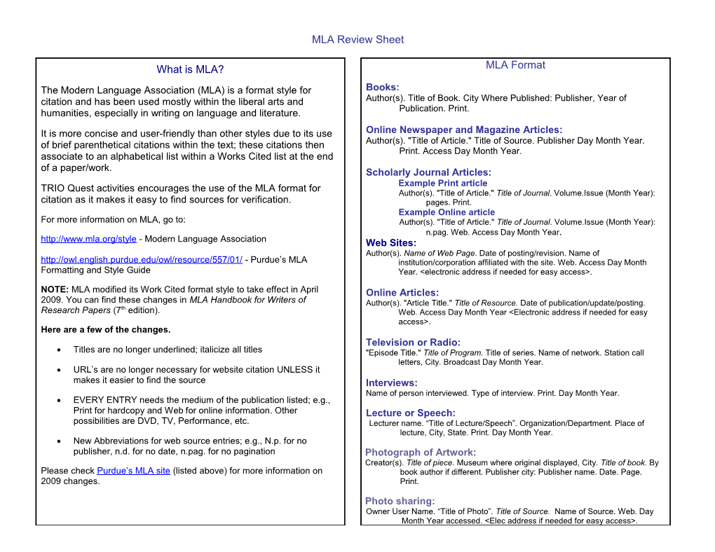 Basic Rules of APA Style Reference List s1