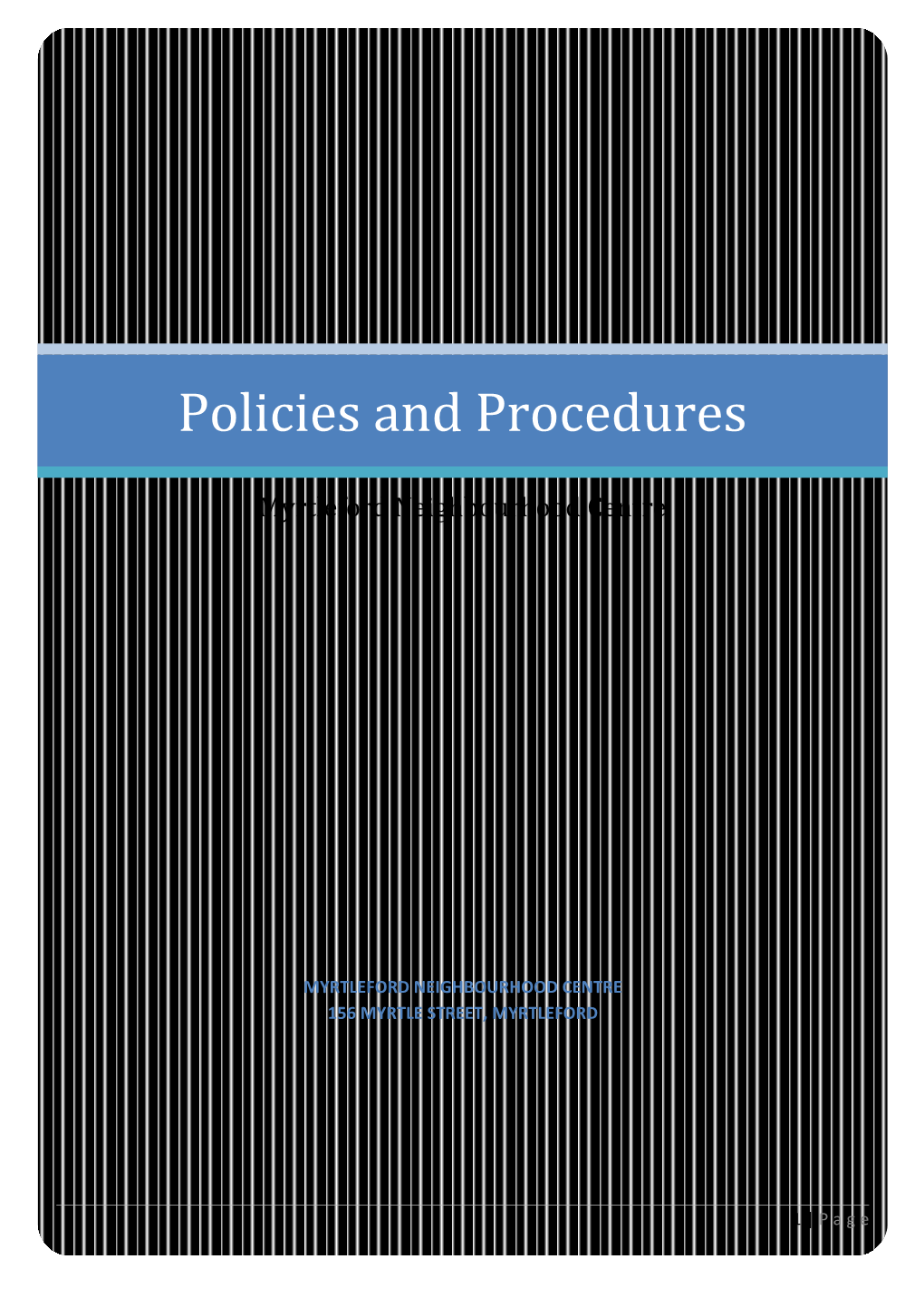 Policies and Procedures s1