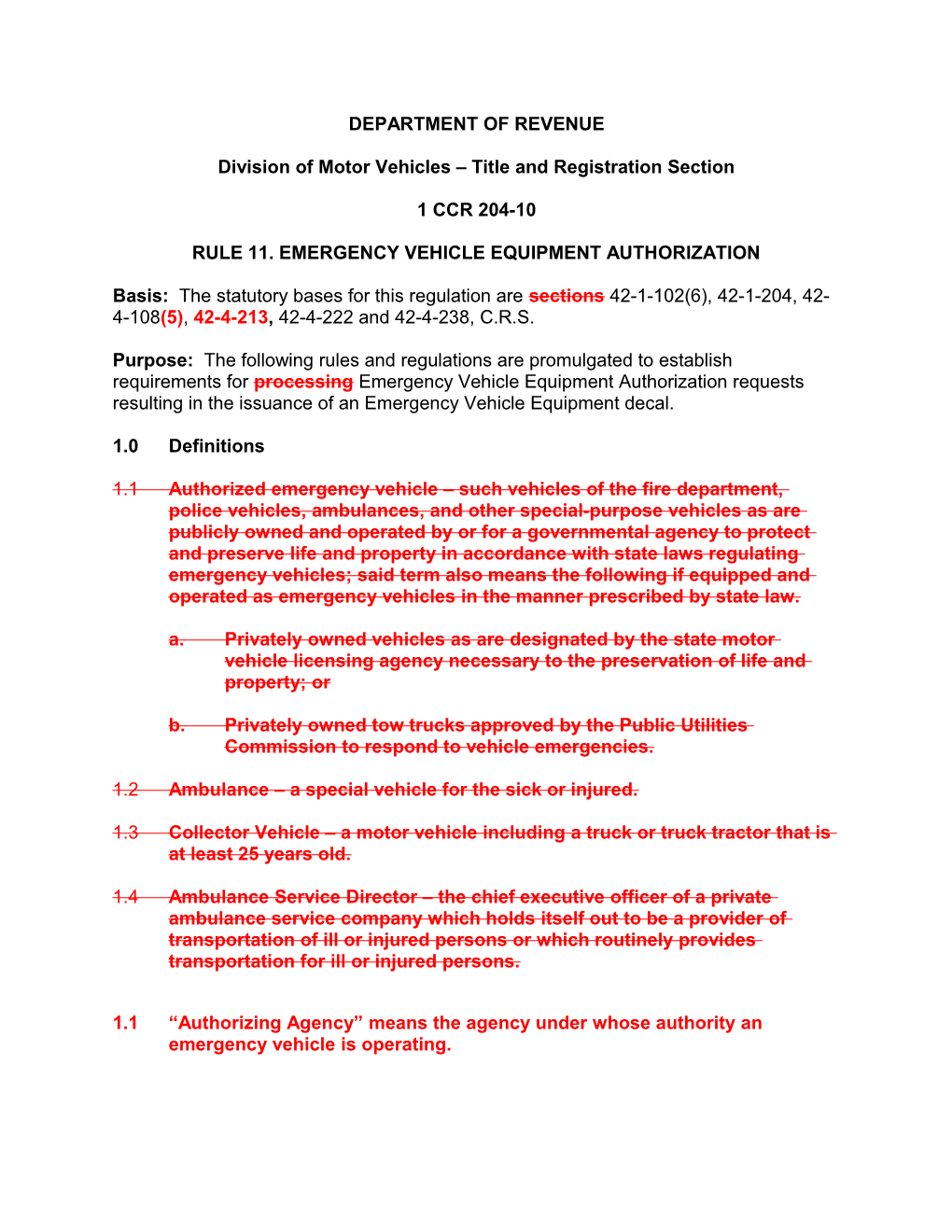 Division of Motor Vehicles Title and Registration Section