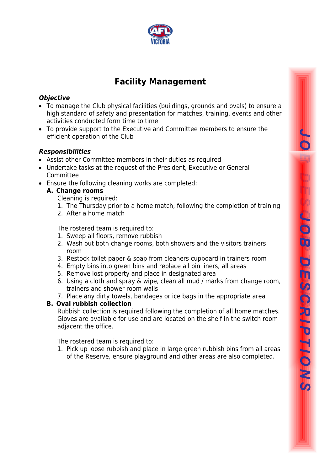 Facility Management