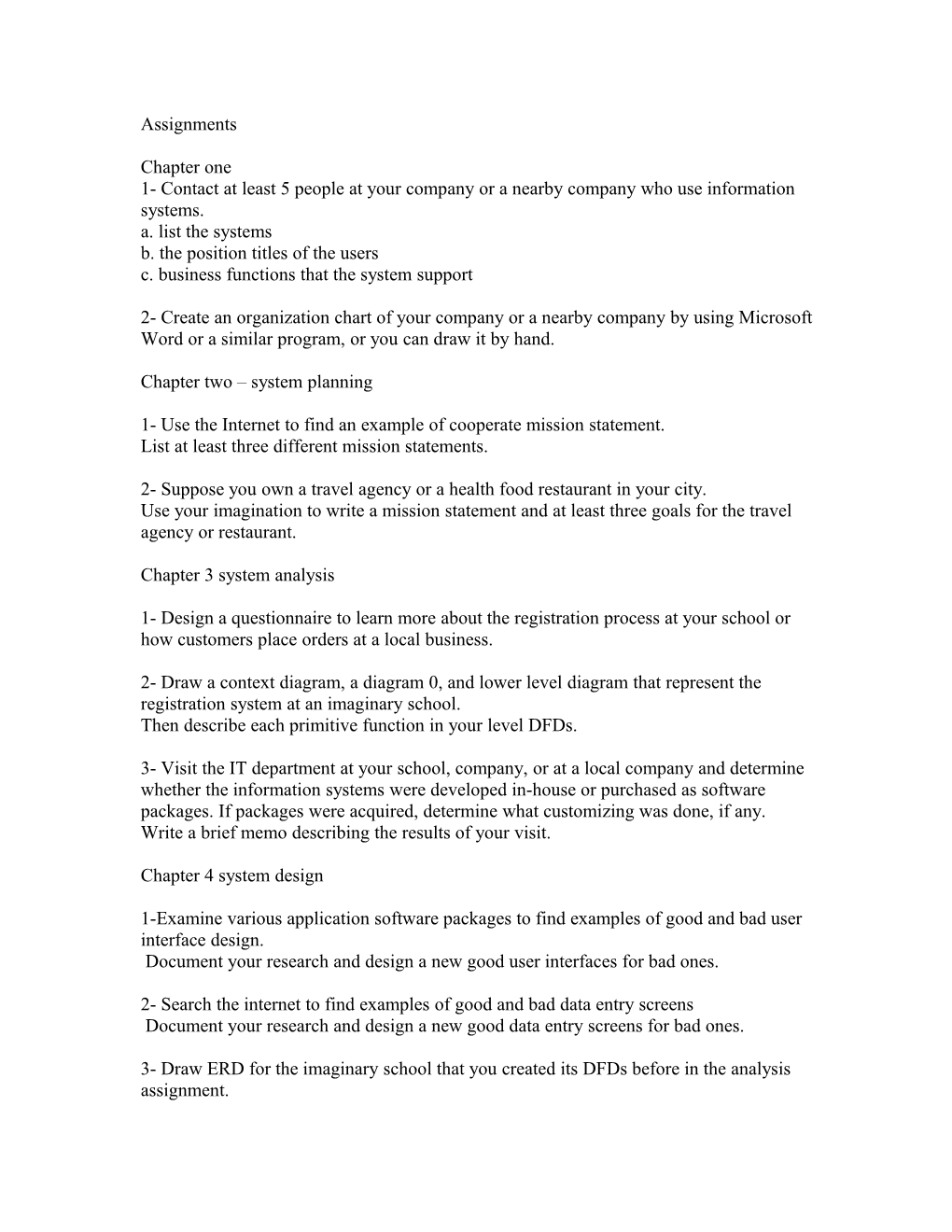 1- Contact at Least 5 People at Your Company Or a Nearby Company Who Use Information Systems