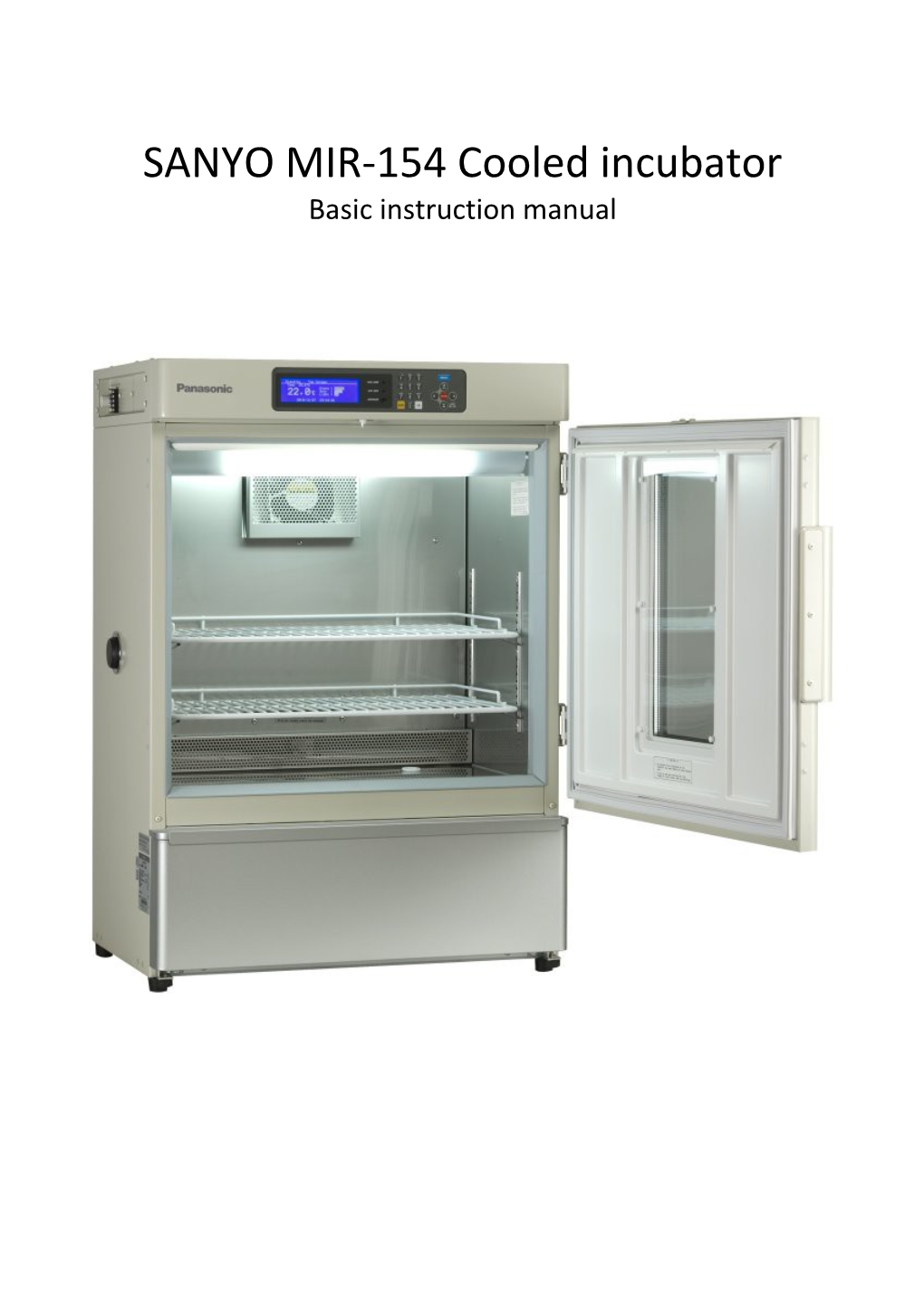 SANYO MIR-154 Cooled Incubator