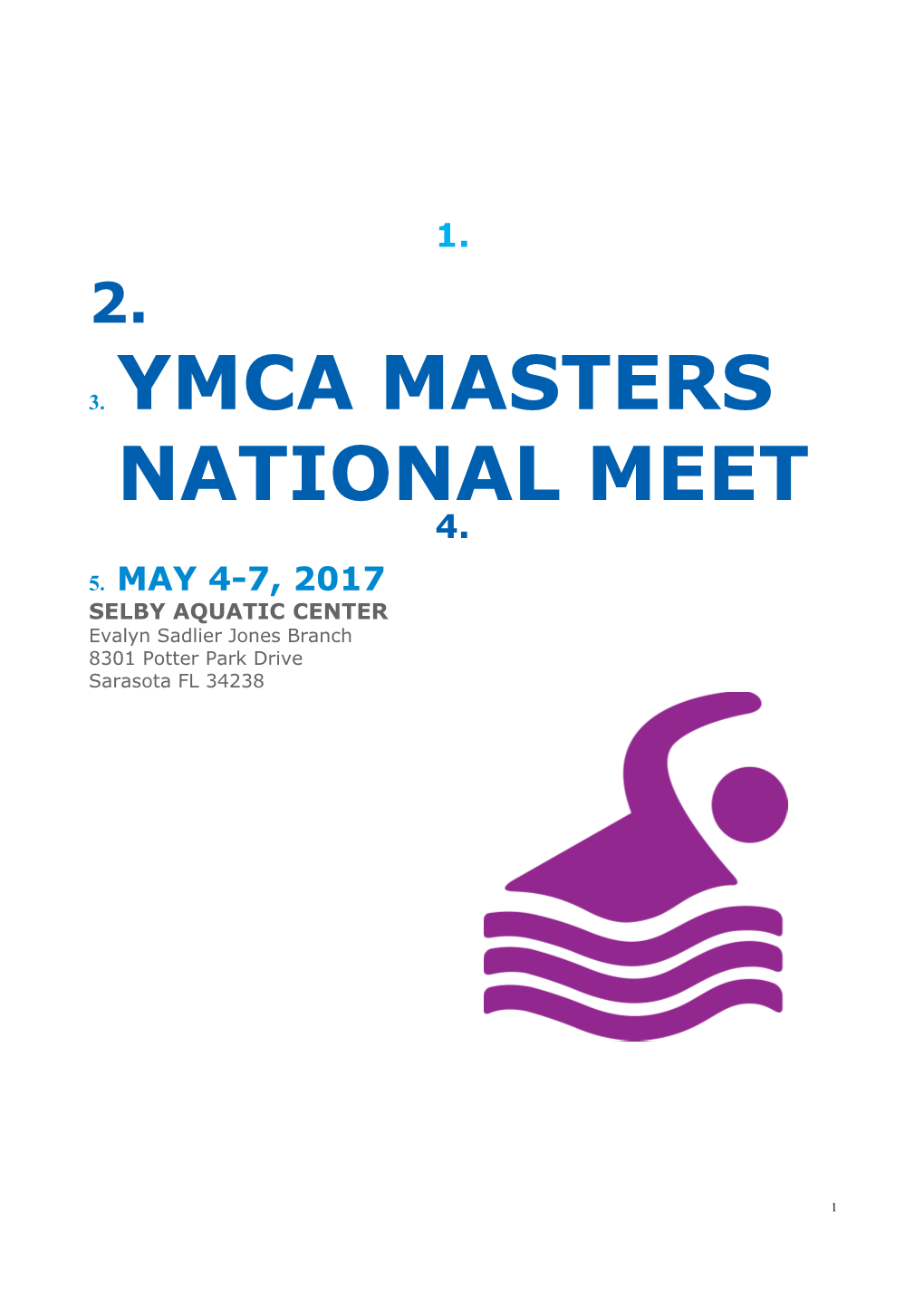 YMCA Masters National Meet