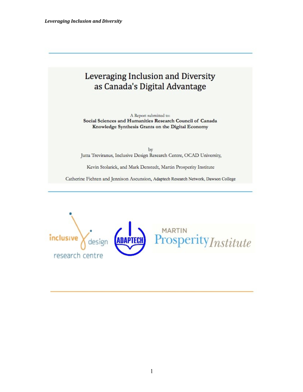 Leveraging Inclusion and Diversity