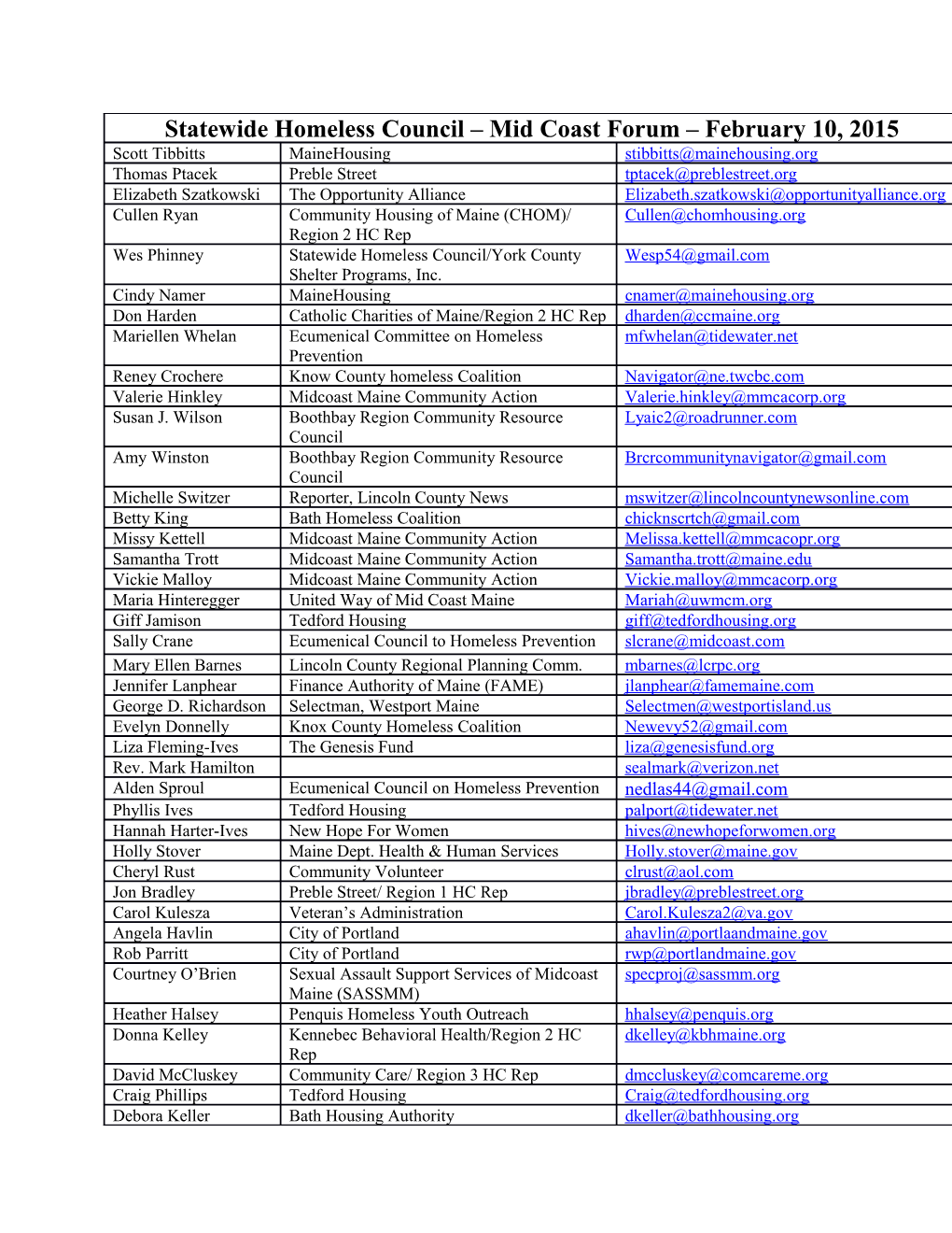 Statewide Homeless Council s1