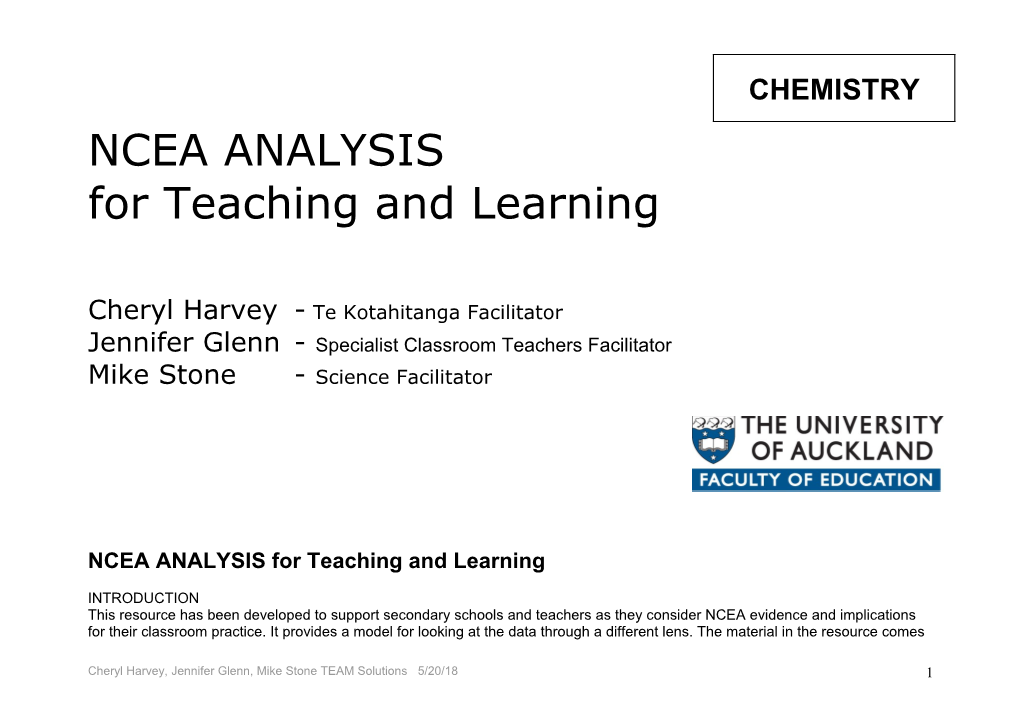 For Teaching and Learning s1