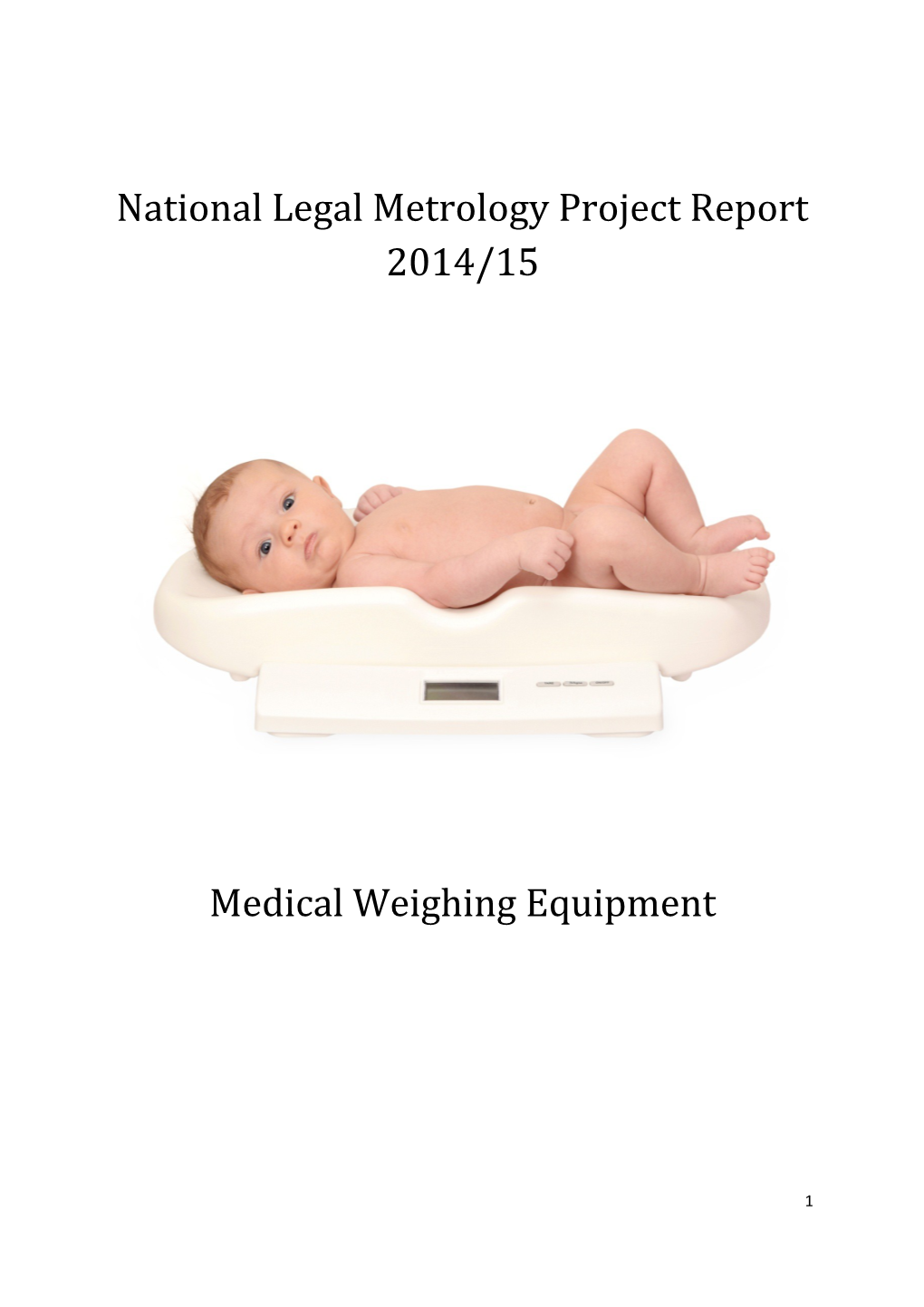 National Legal Metrology Project Report2014/15