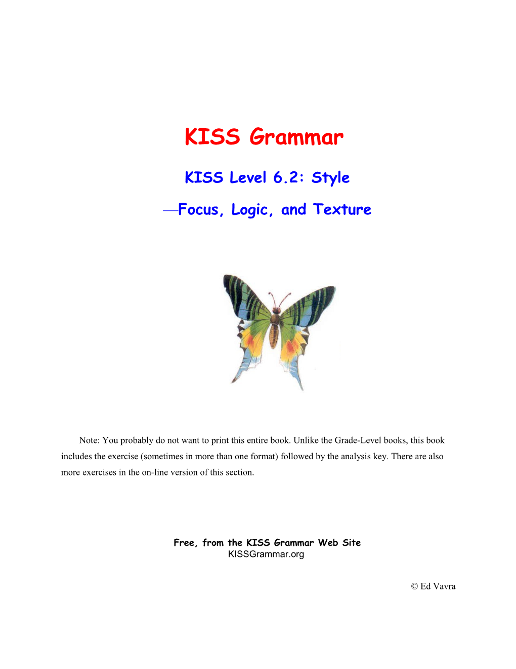 KISS Level 6.2: Style