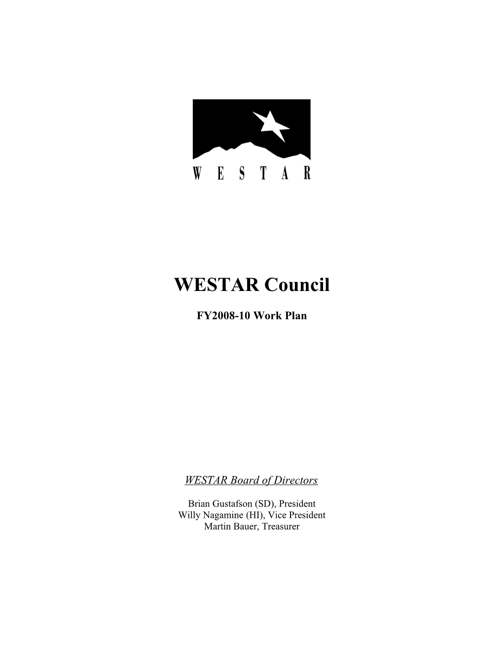 WESTAR Council