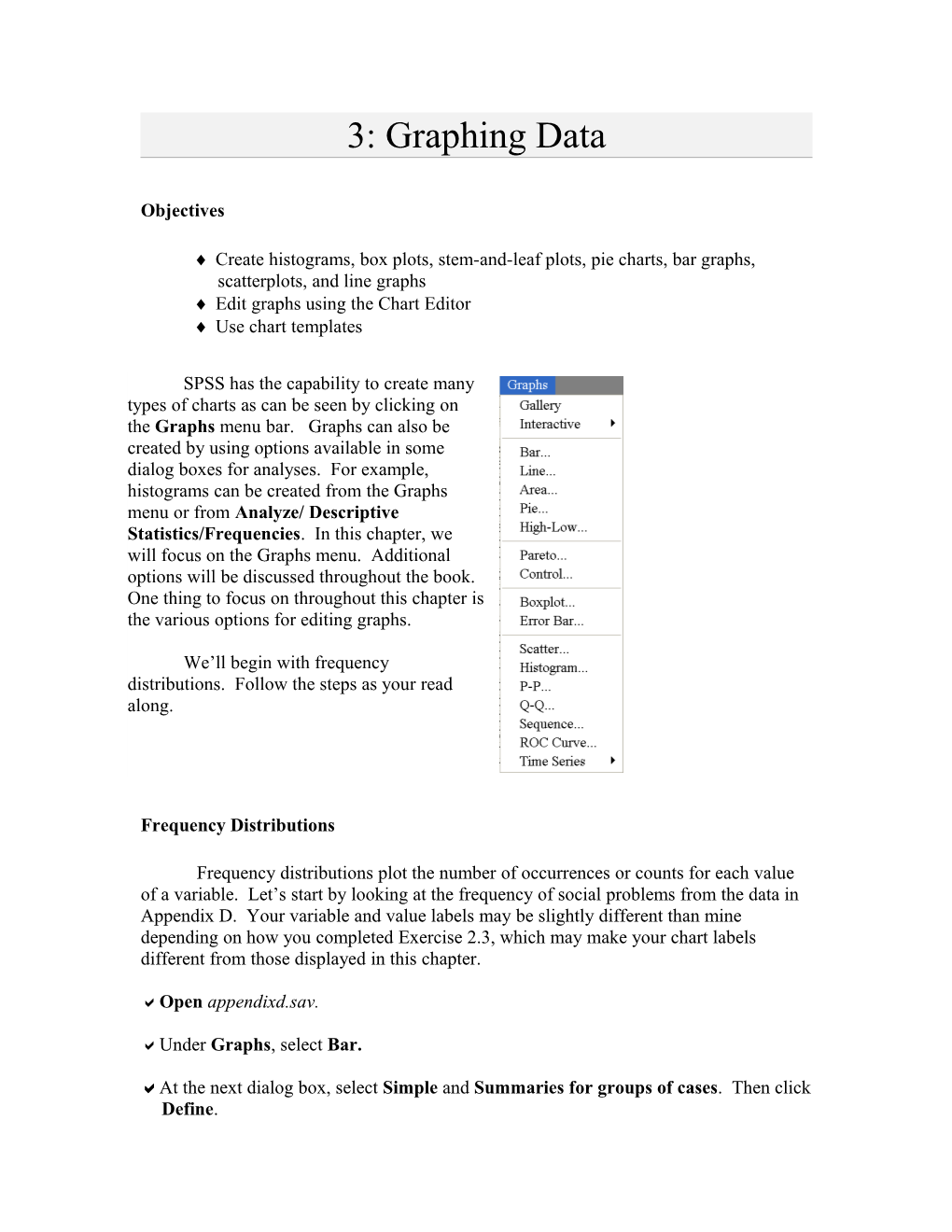 Edit Graphs Using the Chart Editor