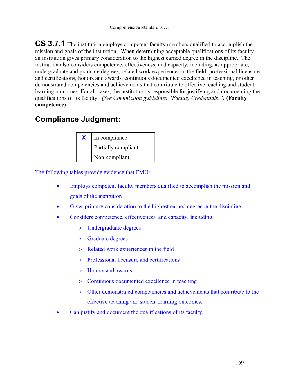 Faculty Roster Form