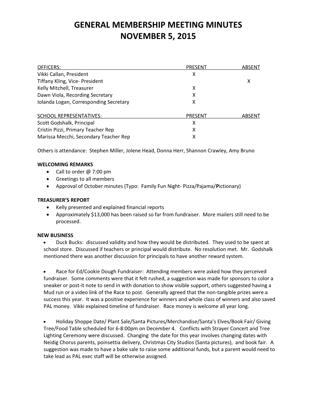 General Membership Meeting Minutes s6