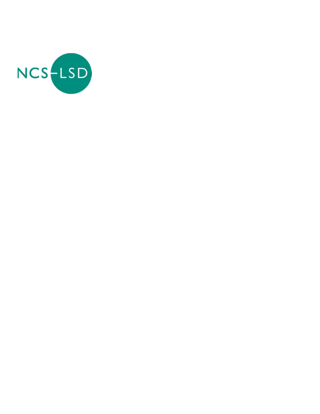 Summary of the National Collaborative Study for Lysosomal Storage Disorders (NCS-LSD) For