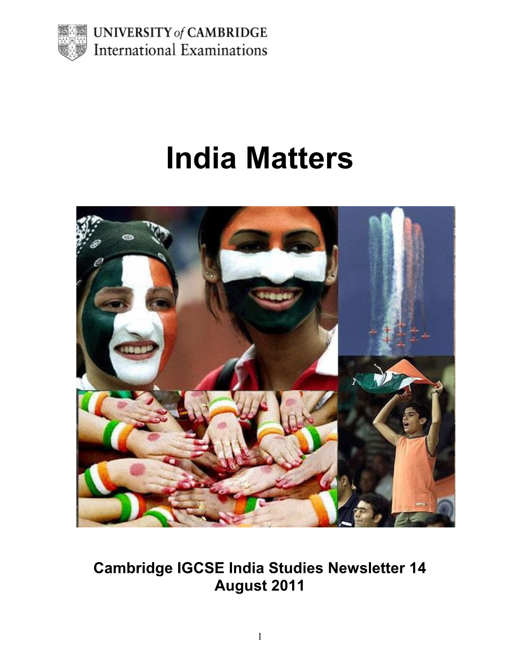 0447 IGCSE India Studies