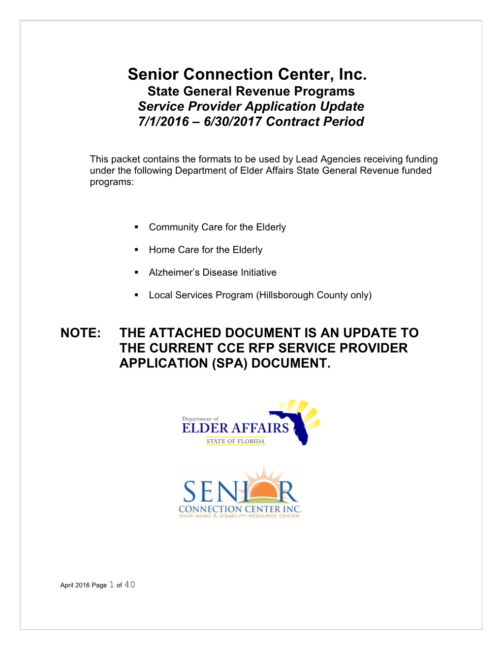 State General Revenue Programs s1