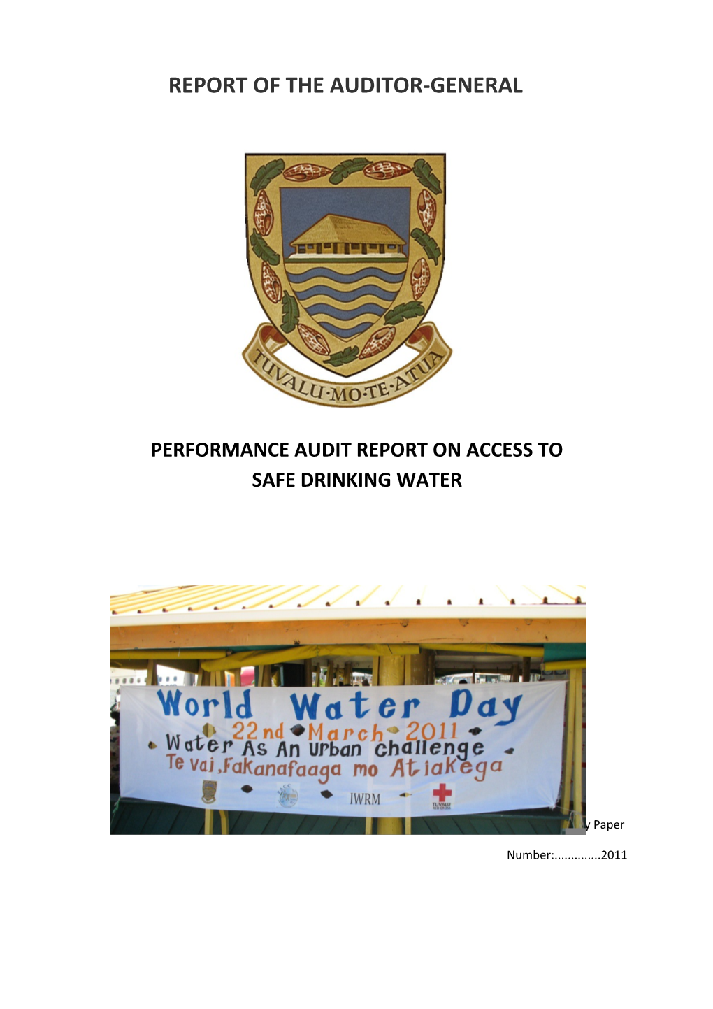 Access to Safe Drinking Water